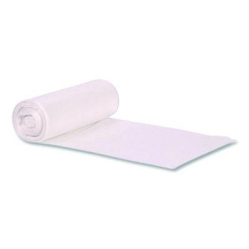 Heritage Linear Low-Density Can Liners, 35 gal, 1.4 mil, 33" x 45", White, Flat Pack, 200/Carton (H32W)