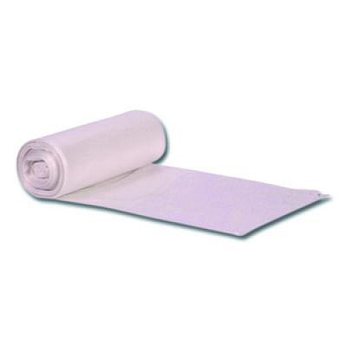 Heritage Linear Low-Density Can Liners, 60 gal, 2 mil, 36" x 58", Clear, Flat Pack, 100/Carton (H7258QC)
