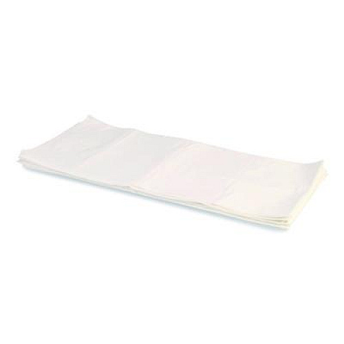 Heritage Linear Low-Density Can Liners, 56 gal, 2 mil, 43" x 48", Clear, Flat Pack, 100/Carton (H8648QC)
