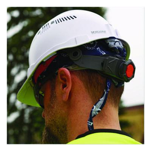 ergodyne Chill-Its 6615 High-Performance Bandana Doo Rag with Terry Cloth Sweatband, One Size Fits Most, Navy Western (12480)