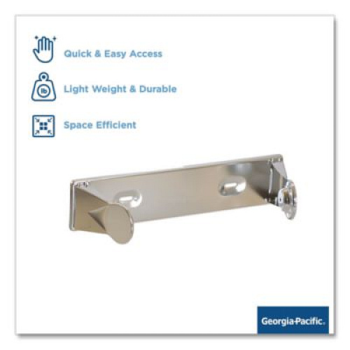 GEORGIA PACIFIC Perforated Paper Towel Roll Dispenser, 4.75 x 13.25 x 3, Chrome (52720)