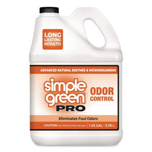 Simple Green Pro Odor Control, Lemongrass Eucalyptus, 1 gal Bottle, 4/Carton (0704128)