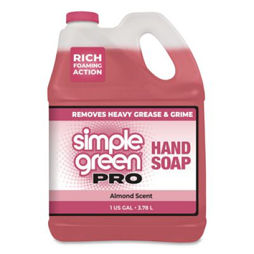 Simple Green Pro Hand Soap, Almond Scent, 1 gal Bottle, 4/Carton (4102128)