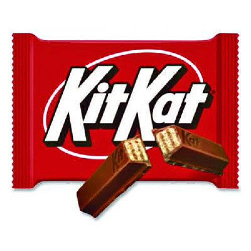Kit Kat Wafer Bar with Milk Chocolate, 1.5 oz Bar, 36 Bars/Box (24600040)