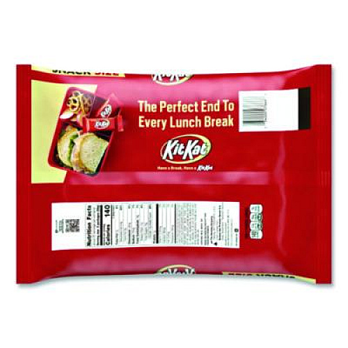 Kit Kat Snack Size, Crisp Wafers in Milk Chocolate,  20.1 oz Bag (07668EA)
