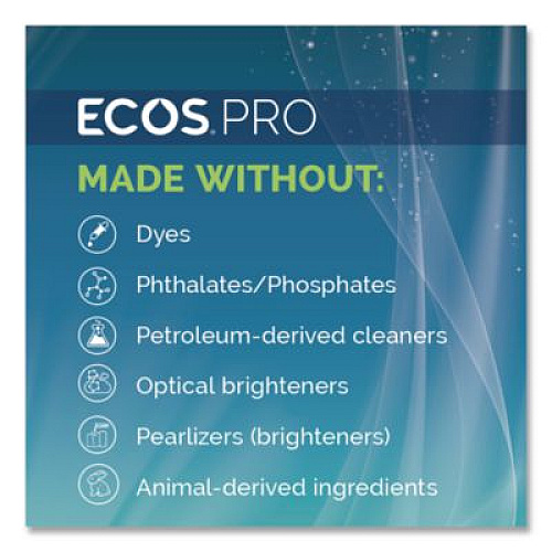 ECOS PRO Laundry Detergent Liquid, Free and Clear, 5 gal Pail (PL976405)