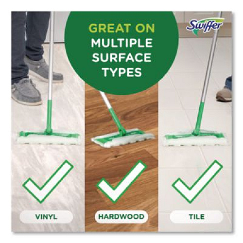Swiffer Dry Refill Cloths. 8 x 10.4, White, 32 Box, 4 Boxes/Carton (83059)