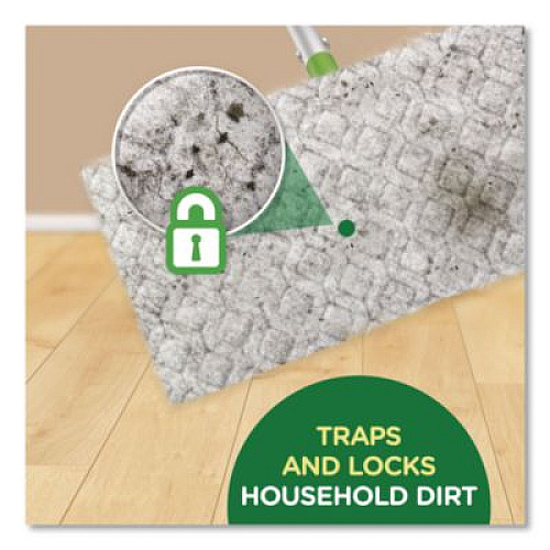 Swiffer Dry Refill Cloths. 8 x 10.4, White, 32 Box, 4 Boxes/Carton (83059)