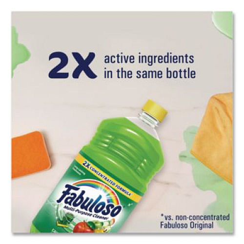 Fabuloso Multi-use Cleaner, Passion Fruit Scent, 56 oz, Bottle, 6/Carton (53043)