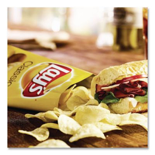 Lay's Regular Potato Chips, 1.5 oz Bag, 64/Carton (FRI44359)