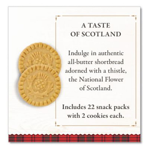 Walkers Shortbread Highlanders, 1.4 oz, 18/Box (WKR01176)
