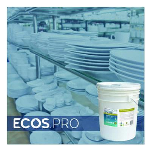 ECOS PRO Dishmate Manual Dish Liquid, Free and Clear, 5 gal Pail (PL972105)