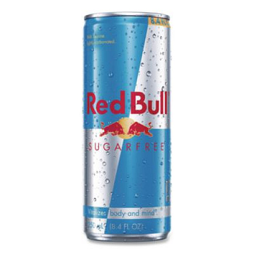 Red Bull Energy Drink, Sugar-Free, 8.4 oz Can, 24/Carton (122114)