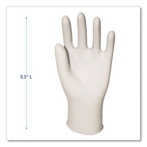 Boardwalk Powder-Free Synthetic Vinyl Gloves, X-Large, 4 mil Thick, 9.5" Long, Cream, 100/Box (315XLBX)