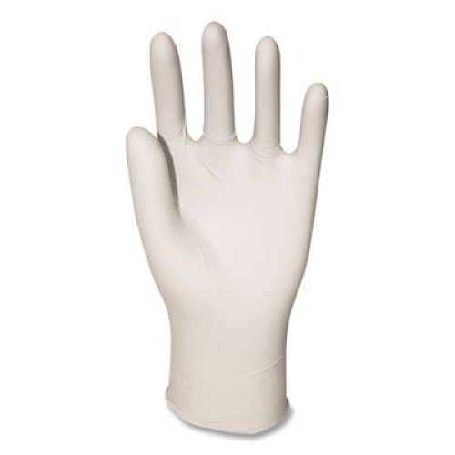 Boardwalk Powder-Free Synthetic Vinyl Gloves, Small, 4 mil Thick, 9.5" Long, Cream, 100/Box, 10 Boxes/Carton (315SCT)