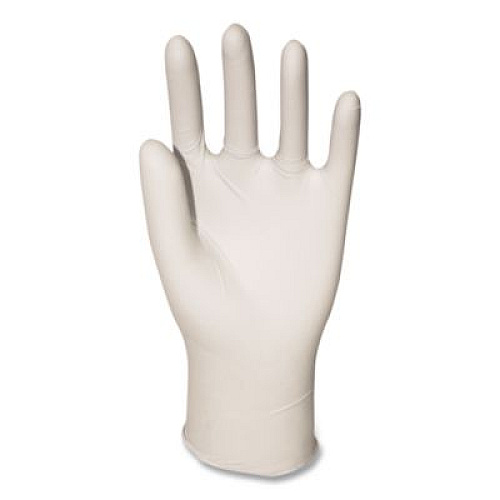Boardwalk Powder-Free Synthetic Vinyl Gloves, Medium, 4 mil Thick, 9.5" Long, Cream, 100/Box, 10 Boxes/Carton (315MCT)