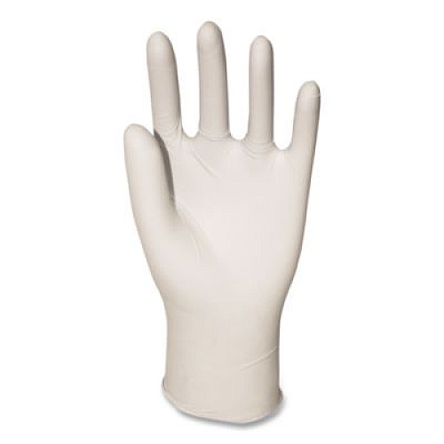 Boardwalk Powder-Free Synthetic Vinyl Gloves, Large, 4 mil Thick, 9.5" Long, Cream, 100/Box, 10 Boxes/Carton (315LCT)
