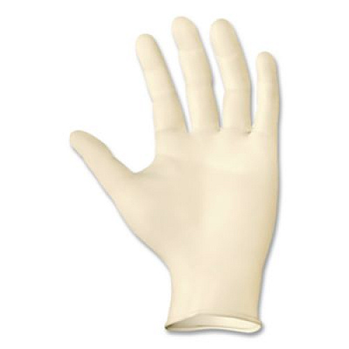 Boardwalk Powder-Free Synthetic Examination Vinyl Gloves, X-Large, 5 mil Thick, 9.5" Long, Cream, 100/Box, 10 Boxes/Carton (310XLCT)
