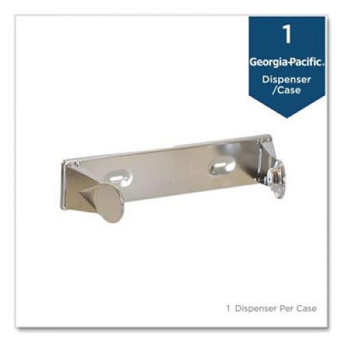 GEORGIA PACIFIC Perforated Paper Towel Roll Dispenser, 4.75 x 13.25 x 3, Chrome (52720)