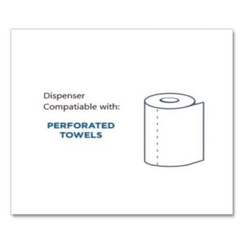GEORGIA PACIFIC Perforated Paper Towel Roll Dispenser, 4.75 x 13.25 x 3, Chrome (52720)