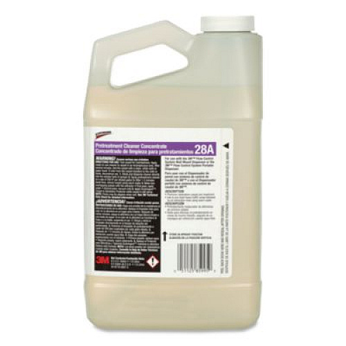3M Scotchgard Pretreatment Cleaner Concentrate 28A, 0.5 gal Bottle, 4/Carton
