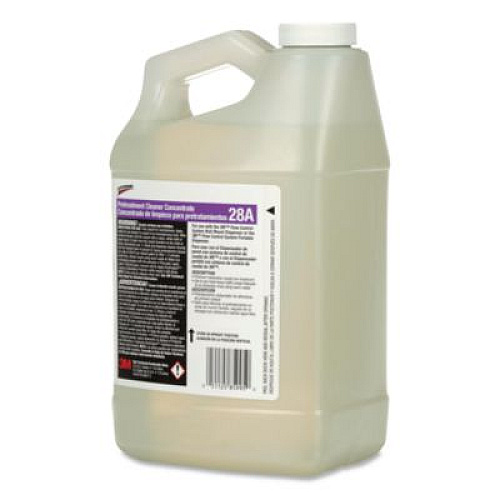 3M Scotchgard Pretreatment Cleaner Concentrate 28A, 0.5 gal Bottle, 4/Carton