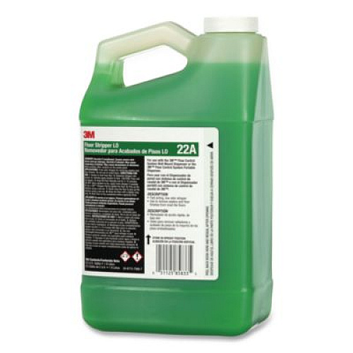 3M Floor Stripper LO Concentrate 22A, 0.5 gal Bottle, 4/Carton