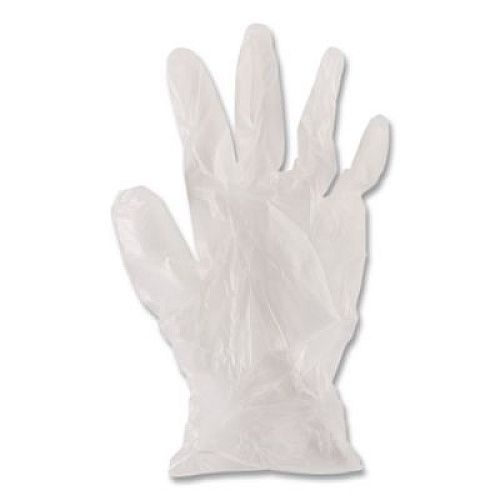Boardwalk General Purpose Vinyl Gloves, Powder-Free, Medium, 2.6 mil Thick, 9.5" Long, Clear, 100/Box, 10 Boxes/Carton (365MCT)