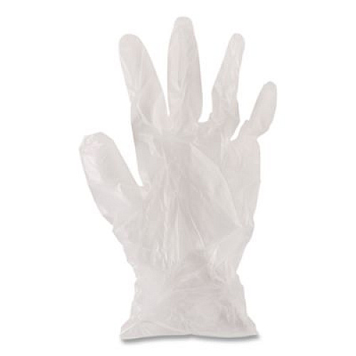 Boardwalk General Purpose Vinyl Gloves, Powder-Free, Small, 2.6 mil Thick, 9.5" Long, Clear, 100/Box, 10 Boxes/Carton (365SCT)