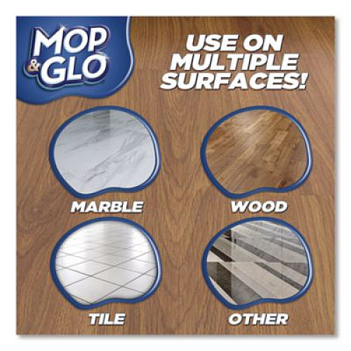 MOP & GLO Ready to Use Multi-Surface Floor Cleaner, Fresh Citrus Scent, 32 oz. Bottle (98563EA)