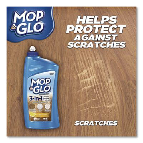 MOP & GLO Ready to Use Multi-Surface Floor Cleaner, Fresh Citrus Scent, 32 oz. Bottle (98563EA)