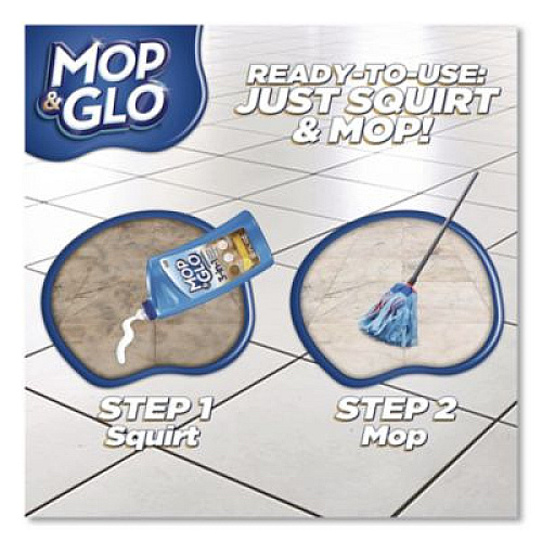 MOP & GLO Ready to Use Multi-Surface Floor Cleaner, Fresh Citrus Scent, 32 oz. Bottle (98563EA)
