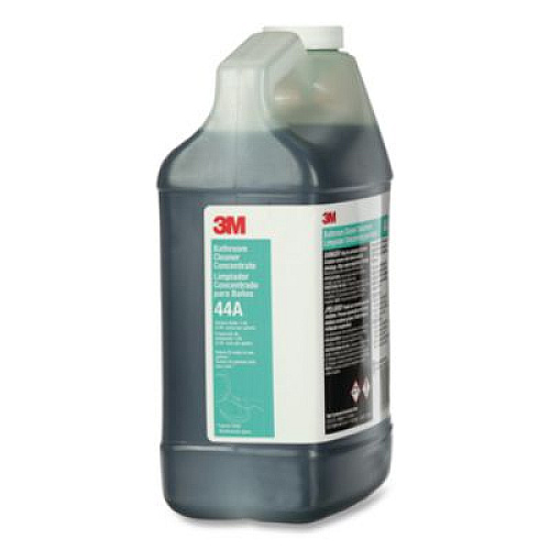 3M Bathroom Cleaner Concentrate 44A, Pleasant Scent, 0.5 gal Bottle, 4/Carton