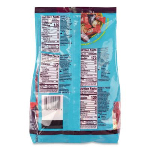 Hershey's Milk Chocolate Candy Mini Assortment, 60.1 oz Bag, 2/Carton (60004184)