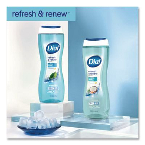 Dial Body Wash, Spring Water Scent, 16 oz, 6/Carton (02653)