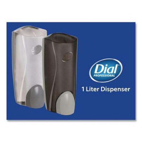Dial Professional The Dial Dispenser, 1 L, 5.12 x 3.98 x 12.34, Ice, 6/Carton (03920CT)