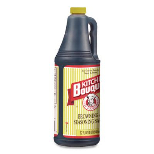 Kitchen Bouquet Browning and Seasoning Sauce, Savory, 32 oz Bottle, 12/Carton (05102CT)