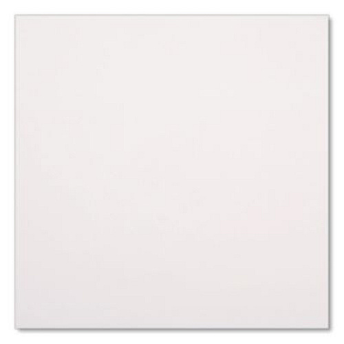 Boardwalk Linen-Feel Flat Napkins, 1-Ply, 14 x 14, White, 1,000/Carton (14X14LNAPW)
