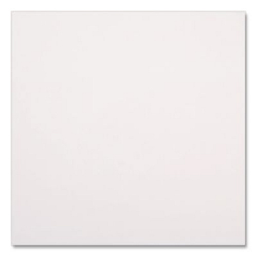 Boardwalk Linen-Feel Flat Napkins, 1-Ply, 16 x 16, White, 1,000/Carton (16X16LNAPW)