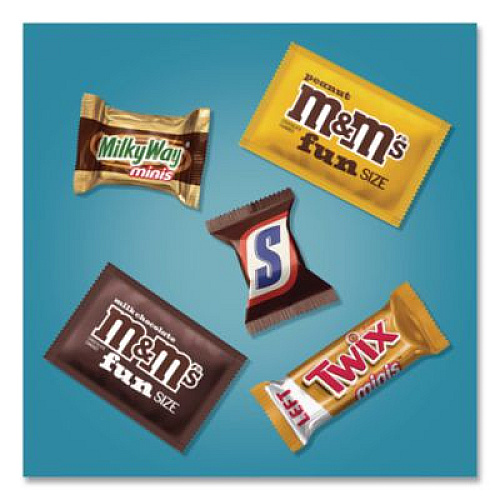 Hershey's Assortment Milk Chocolate/Mar's Chocolate Favorites, 30.22 oz Bag and 62.6 oz Bag/Carton (60004054)