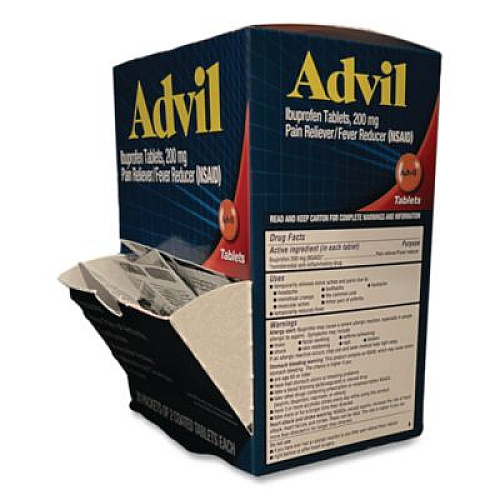 Advil Ibuprofen Tablets Refill Packs, Two-Pack, 30/Box (64008)