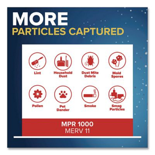 Filtrete Allergen Defense Air Filter, MERV 11, MPR 1000, 16 x 20 (70071355914)