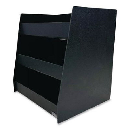 Vertiflex Commercial Grade Vertical Condiment Organizer, 9 Compartments, 14.5 x 11.75 x 15, Black (VFC1515)