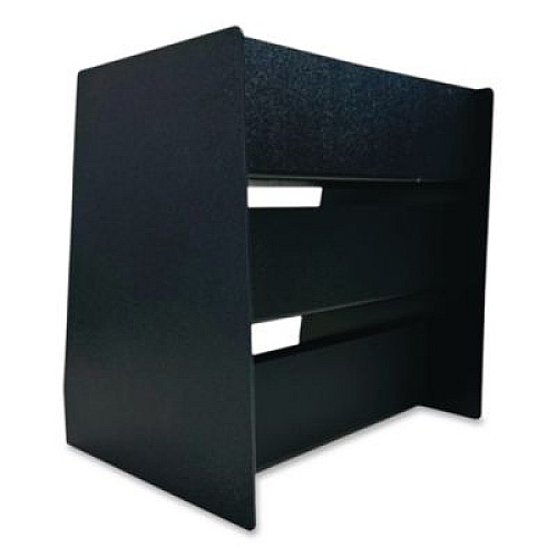 Vertiflex Commercial Grade Vertical Condiment Organizer, 9 Compartments, 14.5 x 11.75 x 15, Black (VFC1515)