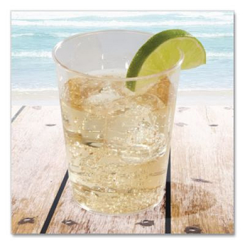 WNA Comet Plastic Tumbler, Tall, 7 oz, Clear, 25/Pack, 20 Packs/Carton (T7T)