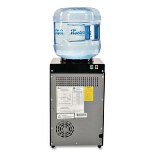 Avanti Counter Top Thermoelectric Hot and Cold Water Dispenser, 3 gal to 5 gal, 12 x 13 x 20, Black/Stainless Steel (WDT40Q3SIS)
