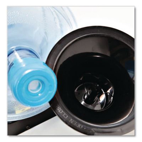 Avanti Counter Top Thermoelectric Hot and Cold Water Dispenser, 3 gal to 5 gal, 12 x 13 x 20, Black/Stainless Steel (WDT40Q3SIS)