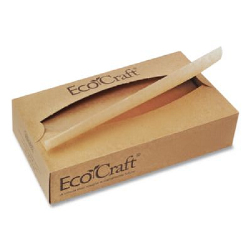 Bagcraft EcoCraft Interfolded Dry Wax Deli Sheets, 6 x 10.75, Natural, 1,000/Box, 10 Boxes/Carton (010001)