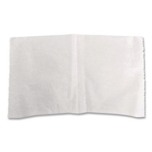 Bagcraft QF12 Interfolded Dry Wax Deli Paper, 12 x 10.75, White, 500/Box,  12 Boxes/Carton (011012)