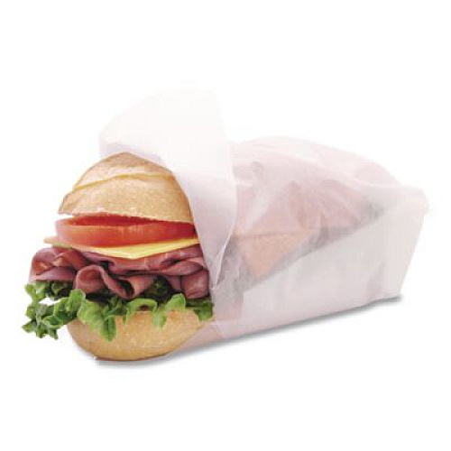 Bagcraft WF12 Interfolded Dry Wax Deli Paper, 12 x 10.75, White, 500/Box, 12 Boxes/Carton (012012)